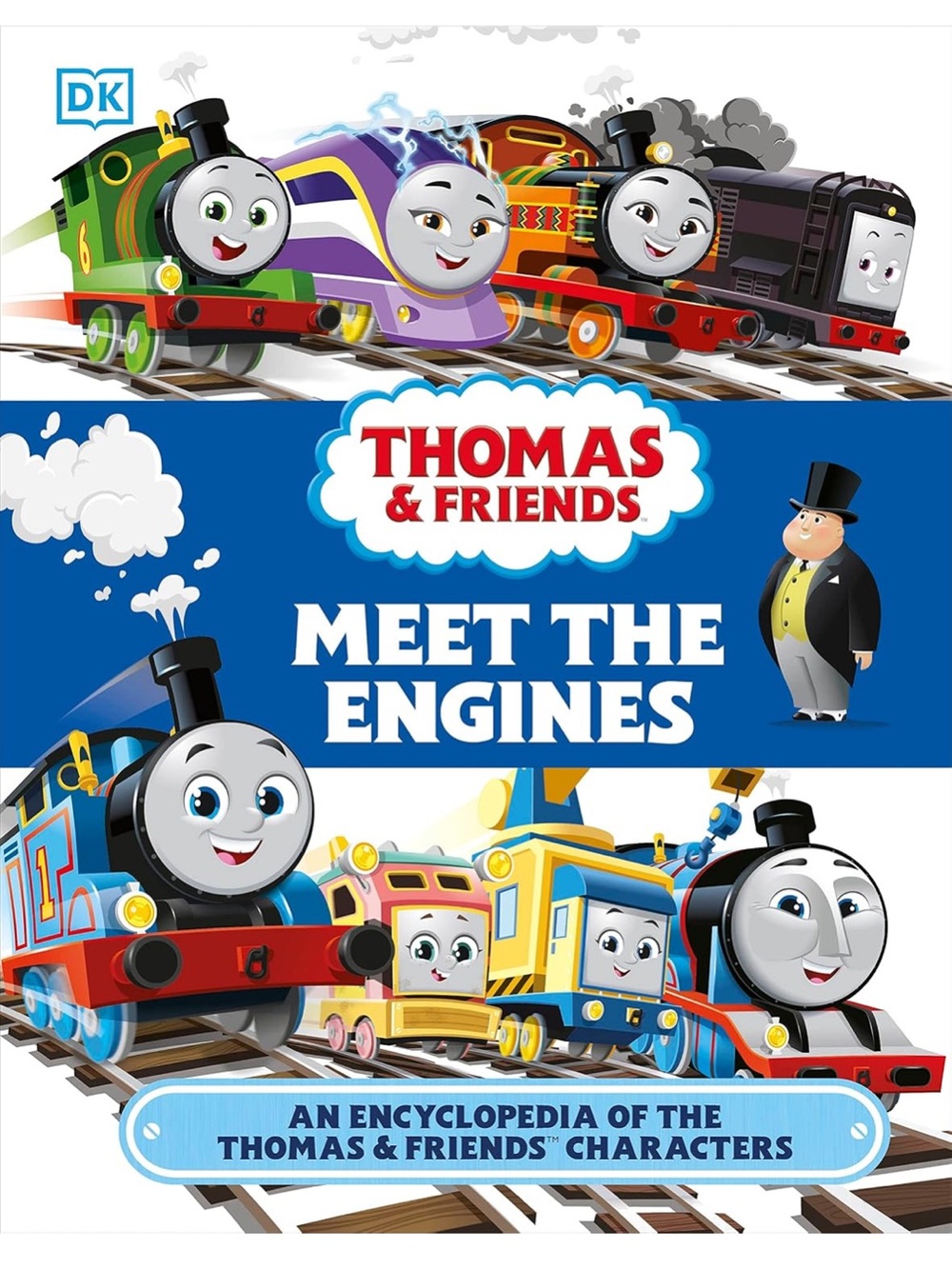 NEW Thomas & Friends Blue & Red Illustrated Engines Book